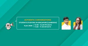 Authentic Conversations: Students Studying in Singapore (Cambodia) image