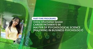 Career Pathways in Master of Psychological Science (Majoring in Business Psychology) image