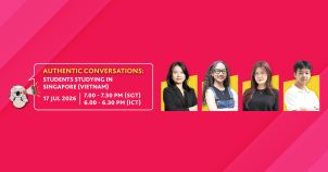 Authentic Conversations: Students Studying in Singapore (Cambodia) image