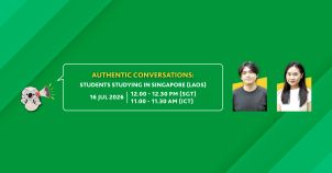 Authentic Conversations: Students Studying in Singapore (Laos) image