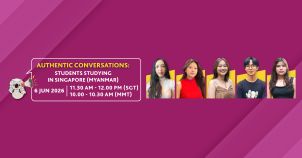 Authentic Conversations : Students Studying in Singapore (South Korea) image