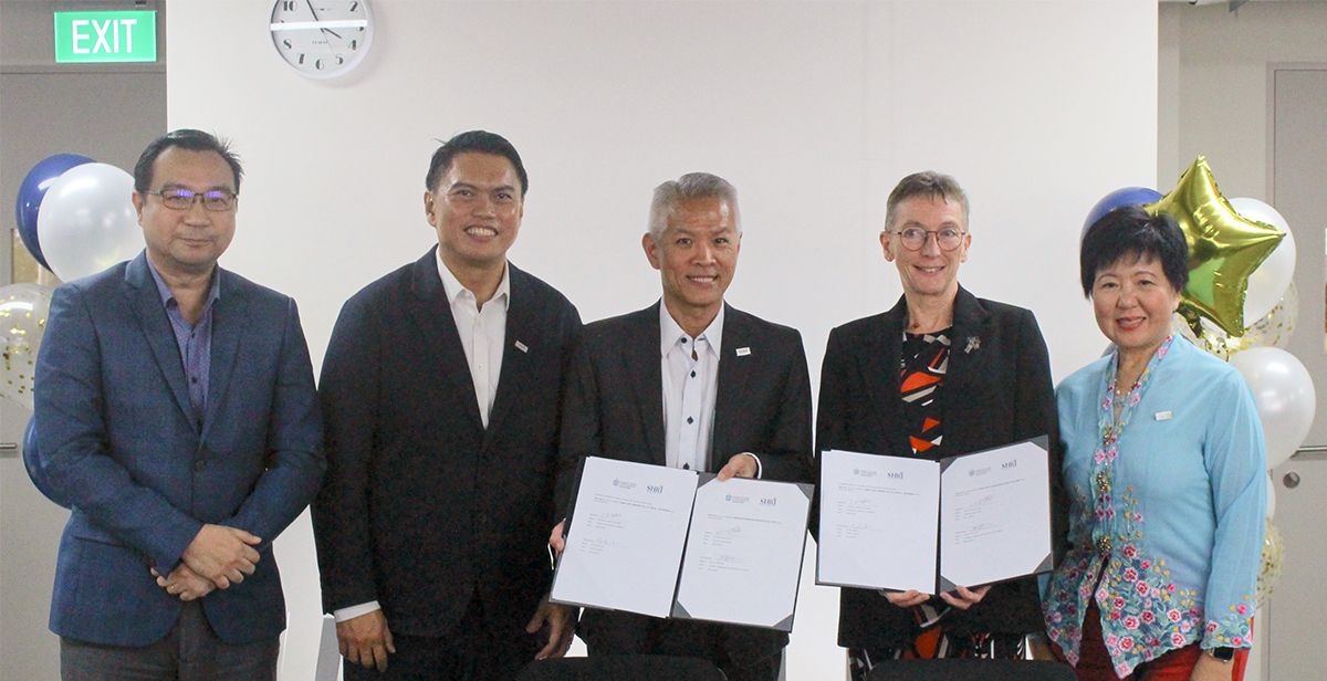 MOU with Singapore Human Resources Institute (SHRI) to advance Human Resource education and practice