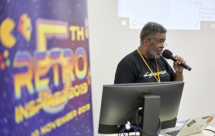 Mike Pondsmith at Retro Inspired 2019