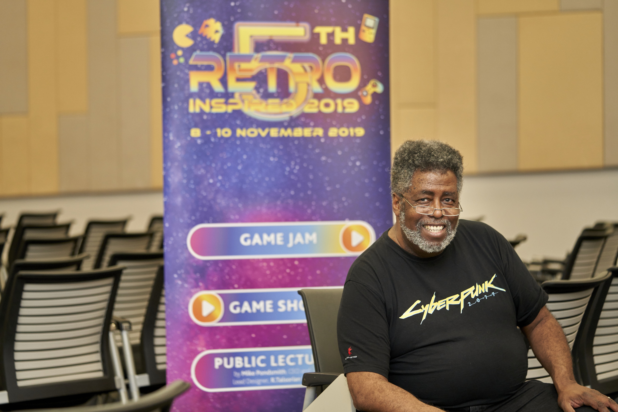 Mike Pondsmith at Retro Inspired 2019