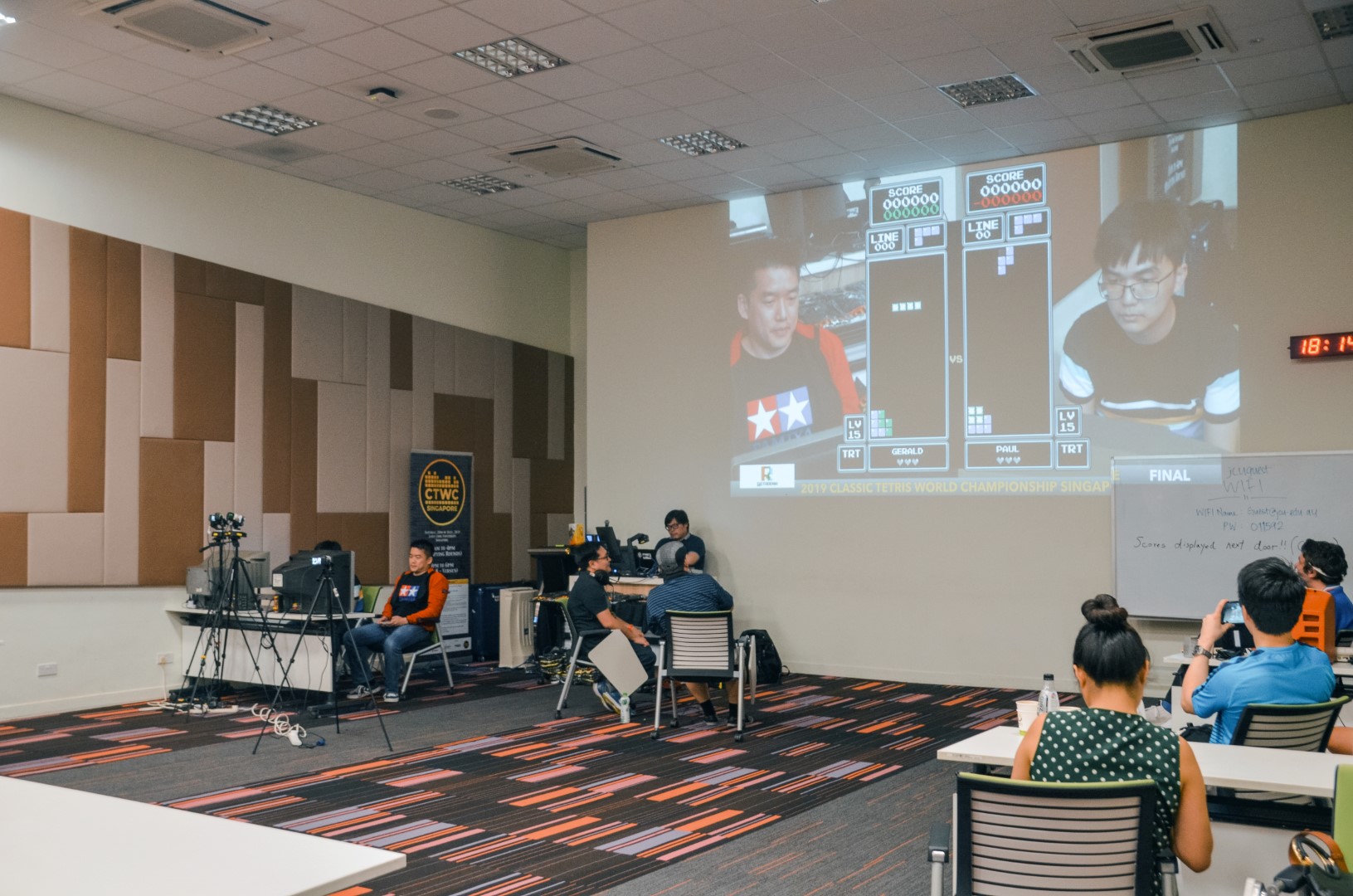 Classic Tetris World Championship for Singapore 2019 at JCU Singapore