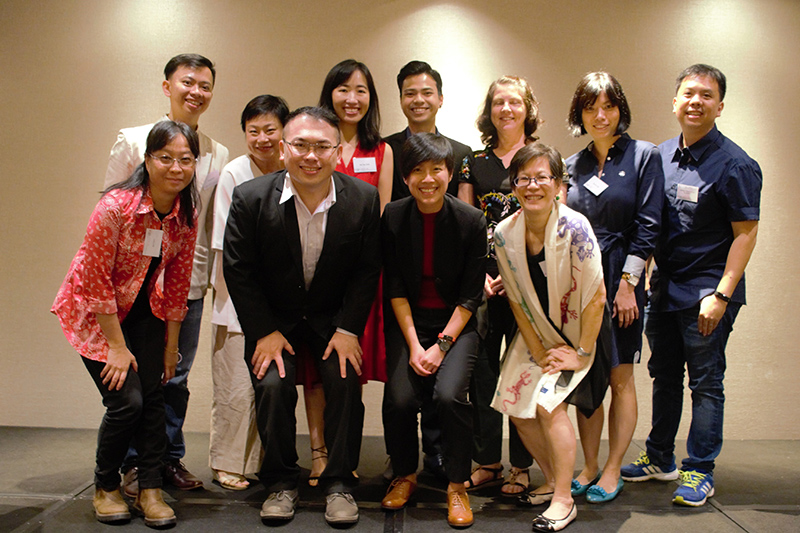 Incoming SPS Council 2019-2021 members at the 2019 AGM dinner