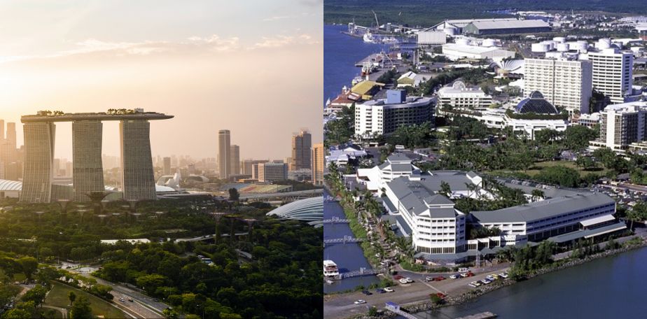 Urban Design and Economic Growth: An Analytical Tale of Two Tropical Cities