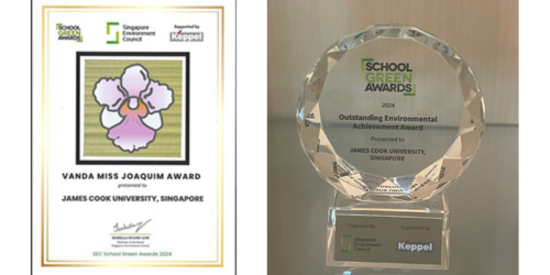 School Green Awards (Outstanding Environmental Achievement Award & Vanda Miss Joaquim Award)